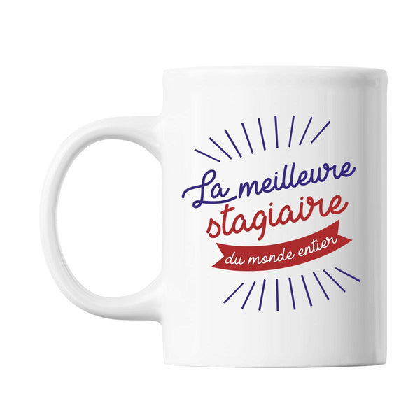 Mug Stagiaire Femme Métier Meilleure de France - Planetee