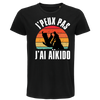 T-shirt homme J'peux pas aikido vintage - Planetee