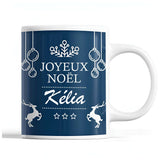 Tasse Noël Kélia Bleu - Planetee