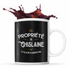 Mug Propriété de Ghislaine - Planetee