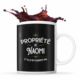 Mug Propriété de Naomi - Planetee