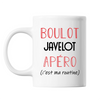Mug Javelot C'est ma Routine Blanc - Planetee