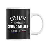 Mug Homme Quincaillier Meilleur de France | Tasse Noire métier - Planetee