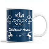 Tasse Noël Mohamed-Amine Bleu - Planetee