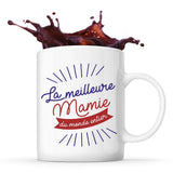 Mug blanc Meilleure du Monde entier Mamie - Planetee