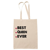 Sac Tote Bag Best Queen Ever - Planetee