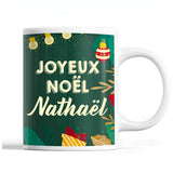 Tasse Noël Nathaël Vert - Planetee