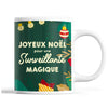 Tasse Noël Surveillante femme Vert - Planetee