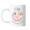 Mug Lise Amour et Biberon de Lait Vache - Planetee