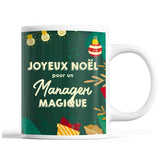 Tasse Noël Manager homme Vert - Planetee