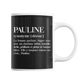 Mug Pauline Définition Déesse - Planetee