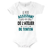 Body bébé Le Petit Assistant de Atelier de Tonton - Planetee