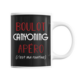 Mug Canyoning C'est ma Routine - Planetee