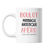 Mug Patinage Artistique C'est ma Routine Blanc - Planetee