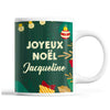 Tasse Noël Jacqueline Vert - Planetee