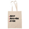 Sac Tote Bag Best Beau-Père Ever - Planetee