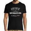 T-shirt Homme Informaticien Meilleur de France - Planetee