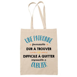Tote Bag Formidable Patronne Cadeau Travail Beige - Planetee