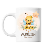 Mug Aurélien bébé d'amour abeille - Planetee