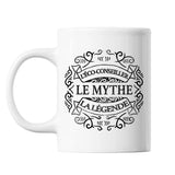 Mug Eco conseiller Le Mythe la Légende blanc - Planetee