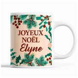 Tasse Noël Elyne Beige - Planetee