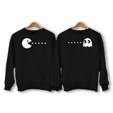 Sweat couple Pacman and Ghost - Planetee