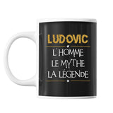 Mug Ludovic Prénom Mythe Légende - Planetee