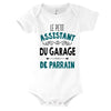 Body bébé Le Petit Assistant du Garage de Parrain - Planetee