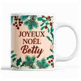 Tasse Noël Betty Beige - Planetee