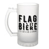 Chope de bière Flag et bière - Planetee