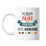 Mug Ma mission Peinture avec Marraine - Planetee
