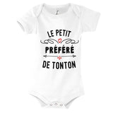 Body bébé Le petit préféré de Tonton - Planetee