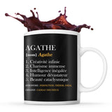 Mug Agathe Définition Perfection - Planetee