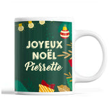 Tasse Noël Pierrette Vert - Planetee