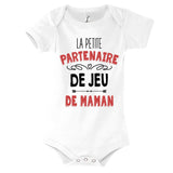 Body bébé La Petite Partenaire de Jeu de Maman - Planetee