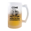 Chope de bière Côme Prénom Pilier de Bar - Planetee