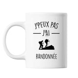 Mug randonnee j'peux pas Blanc - Planetee