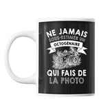 Mug Photo Octogénaire Homme 80 ans - Planetee