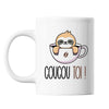 Mug Paresseux Coucou toi - Planetee