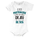 Body bébé Le Petit Partenaire de Jeu de Tata - Planetee