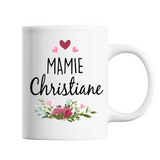 Mug Mamie Christiane | Tasse prénom Grand Mère - Planetee