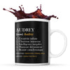 Mug Audrey Définition Perfection - Planetee