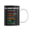 Mug noir Modern Jaz Journée Parfaite - Planetee