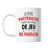 Mug La Petite Partenaire de Jeu de Parrain - Planetee