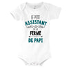 Body bébé Le Petit Assistant de la Ferme de Papi - Planetee