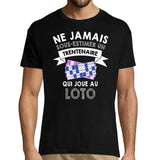 T-shirt Homme loto trentenaire - Planetee