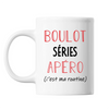 Mug Séries C'est ma Routine Blanc - Planetee