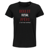 T-shirt femme Futsal C'est ma Routine - Planetee