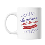 Mug Contrôleuse Femme Métier Meilleure de France - Planetee