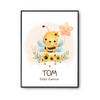 Affiche Tom bébé d'amour abeille - Planetee